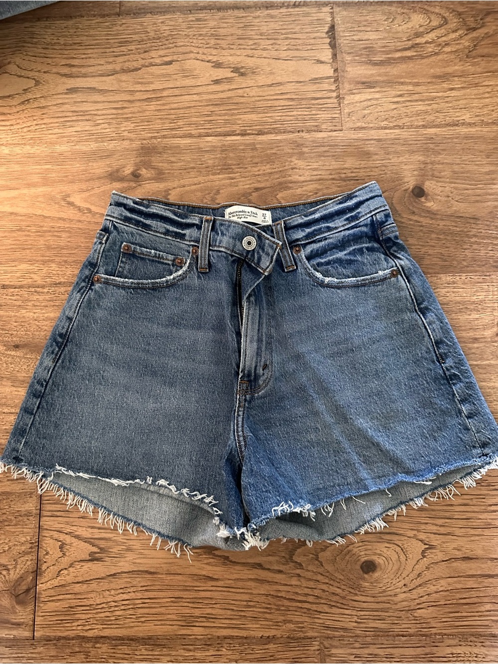High-Waist Curve Love 27 Denim Shorts